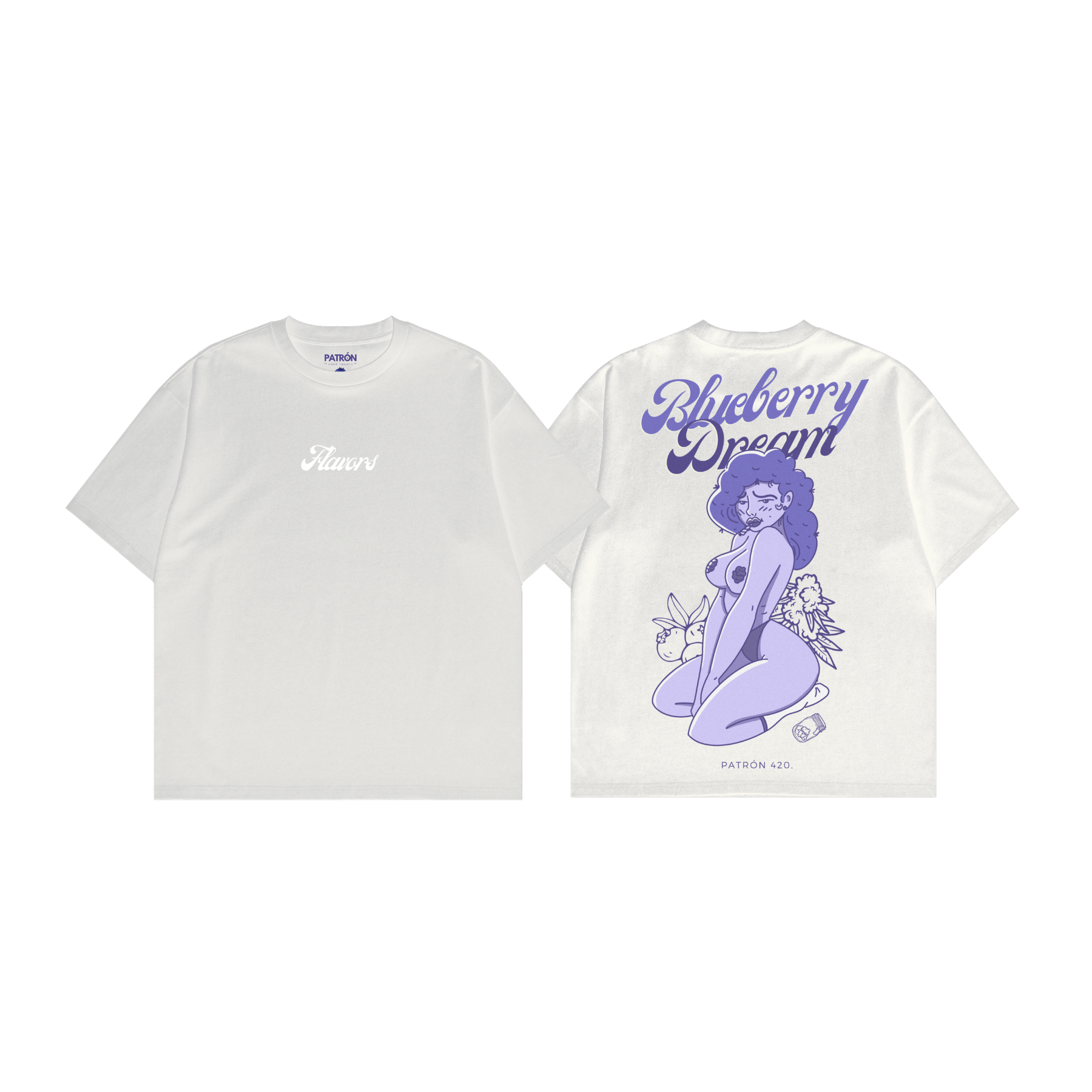 Camiseta Blue Berry Dream