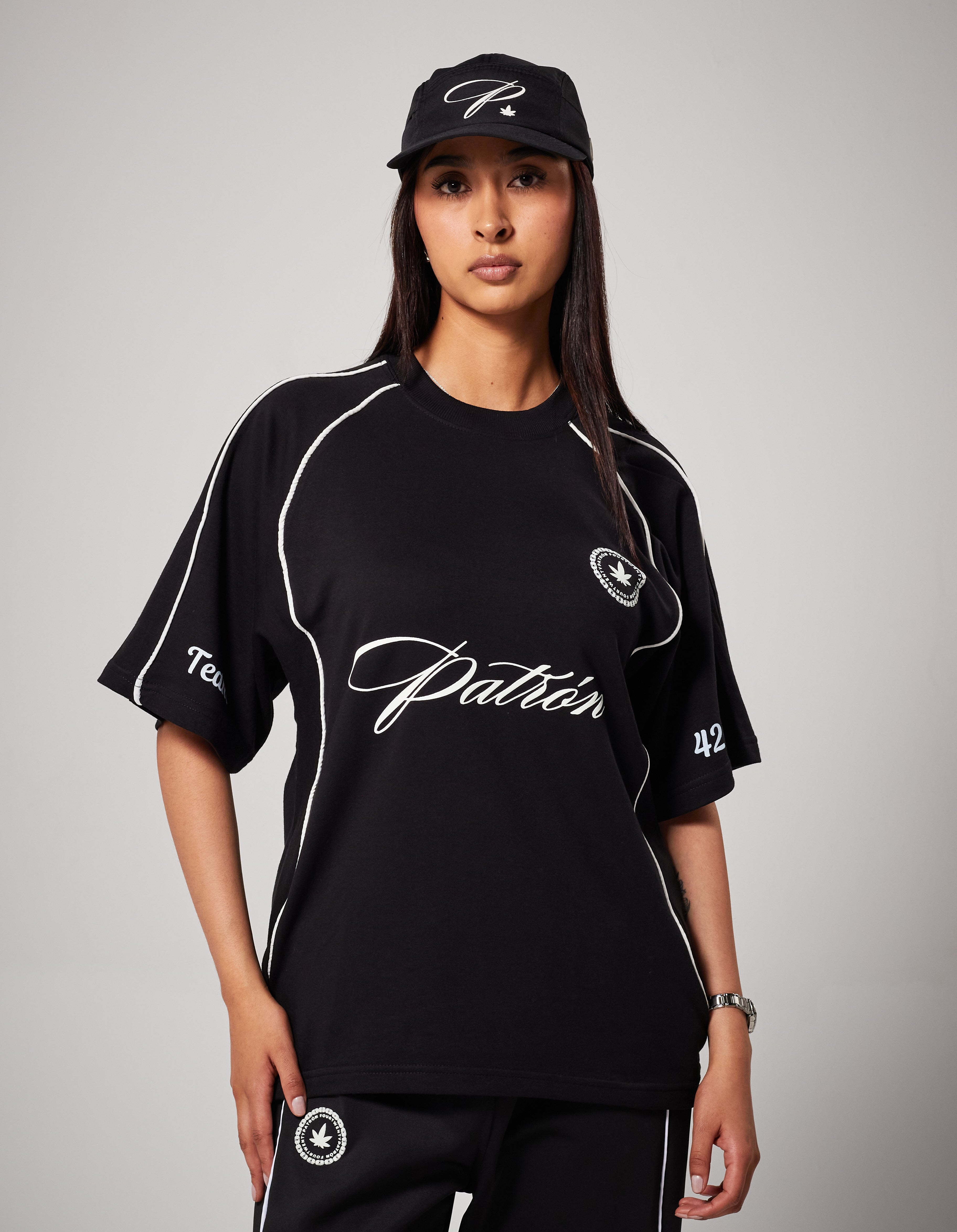 Camiseta Oversize Negra 420