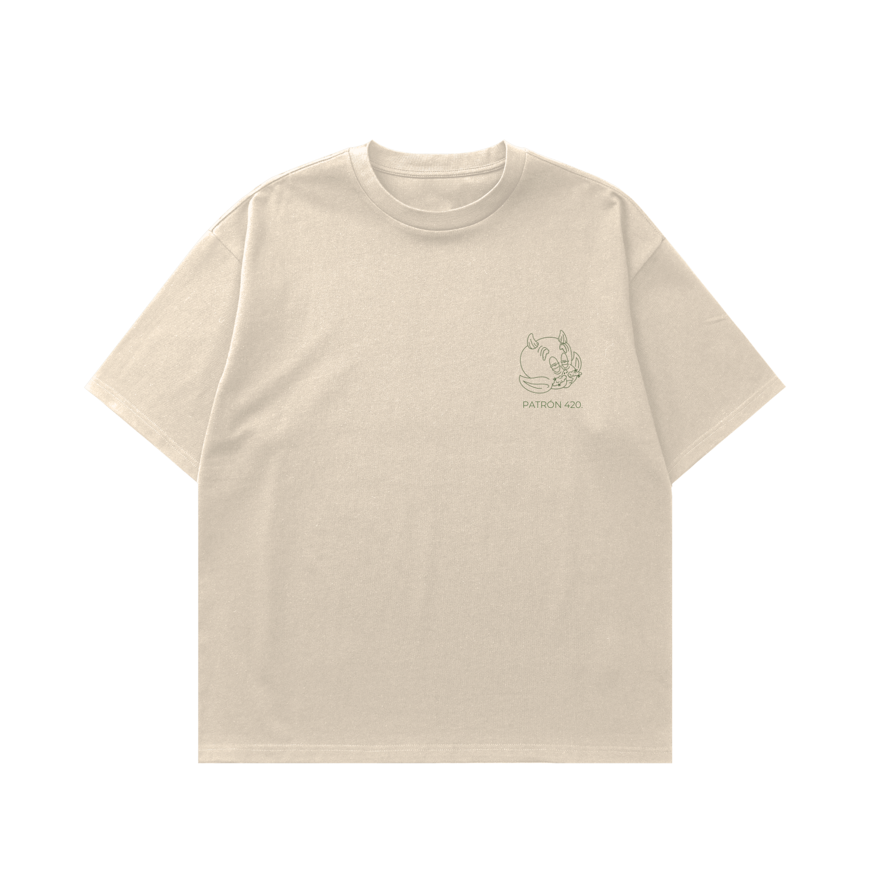 Camiseta High In Hell Beige