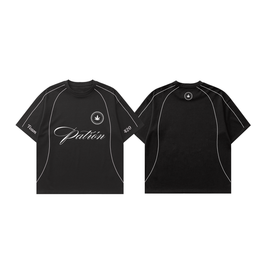 Camiseta Oversize Negra 420