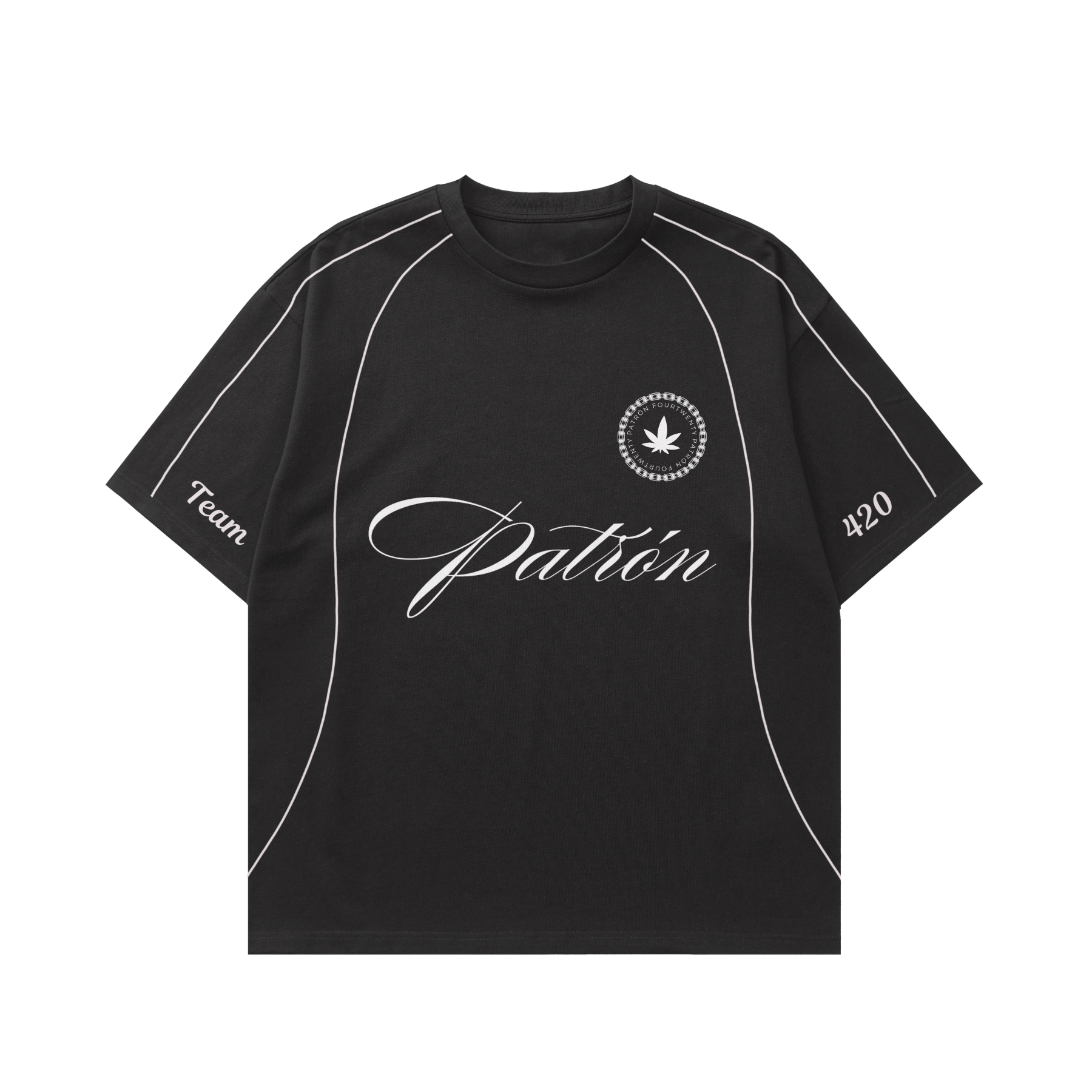 Camiseta Oversize Negra 420