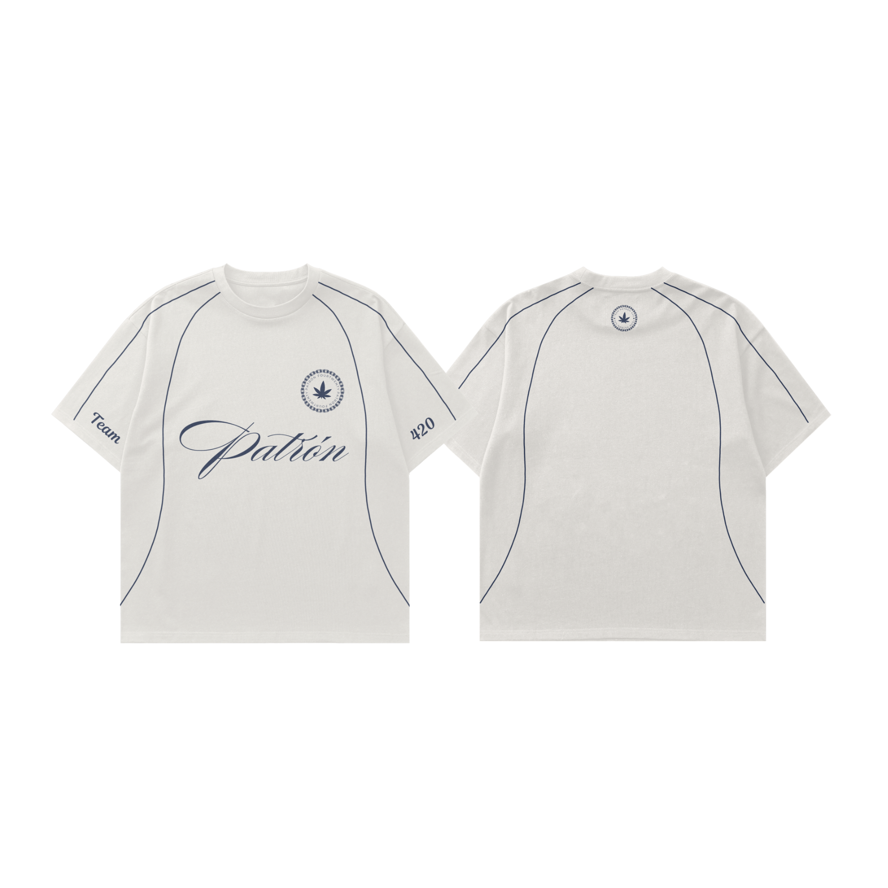 Camiseta Oversize Blanca 420
