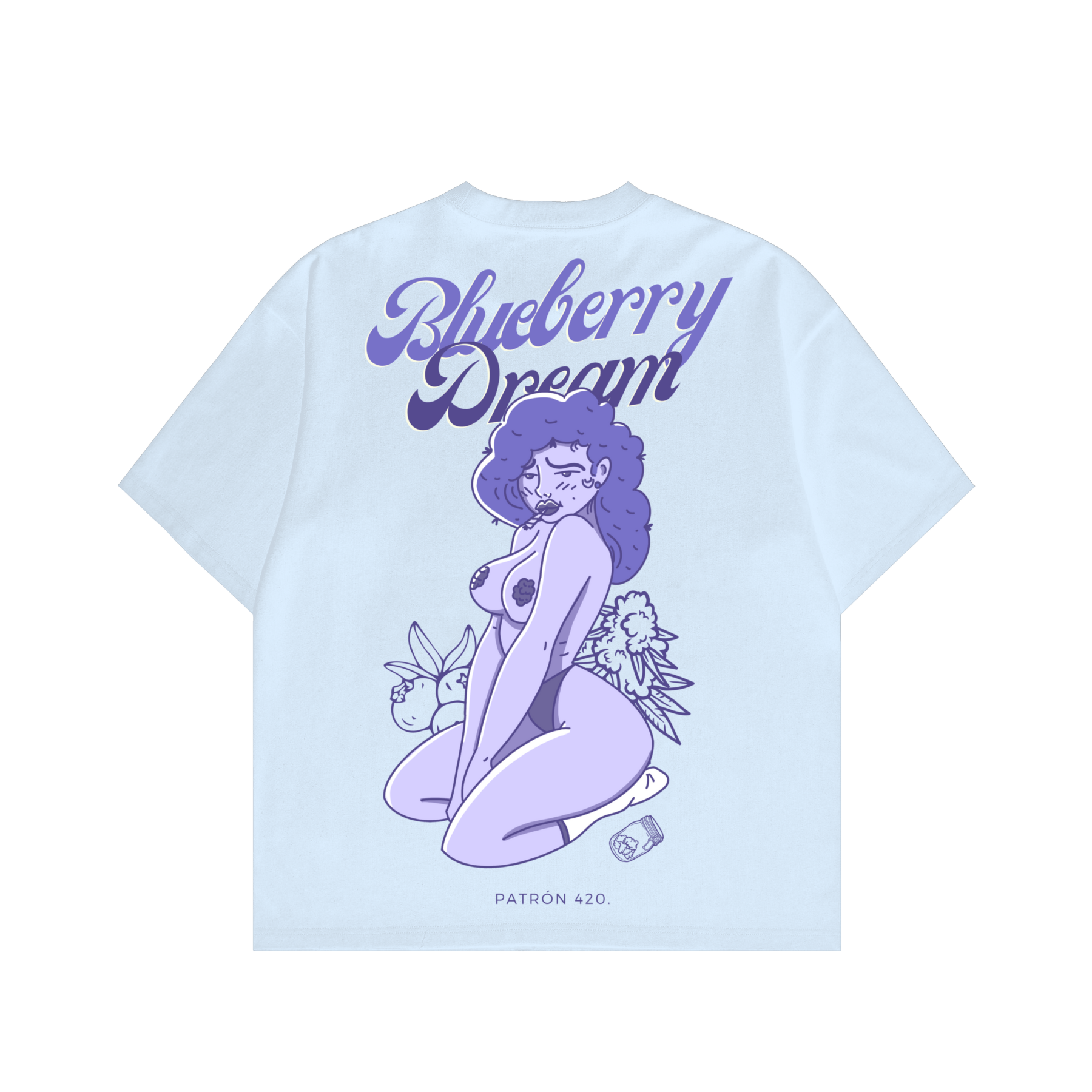Camiseta Blue Berry Dream