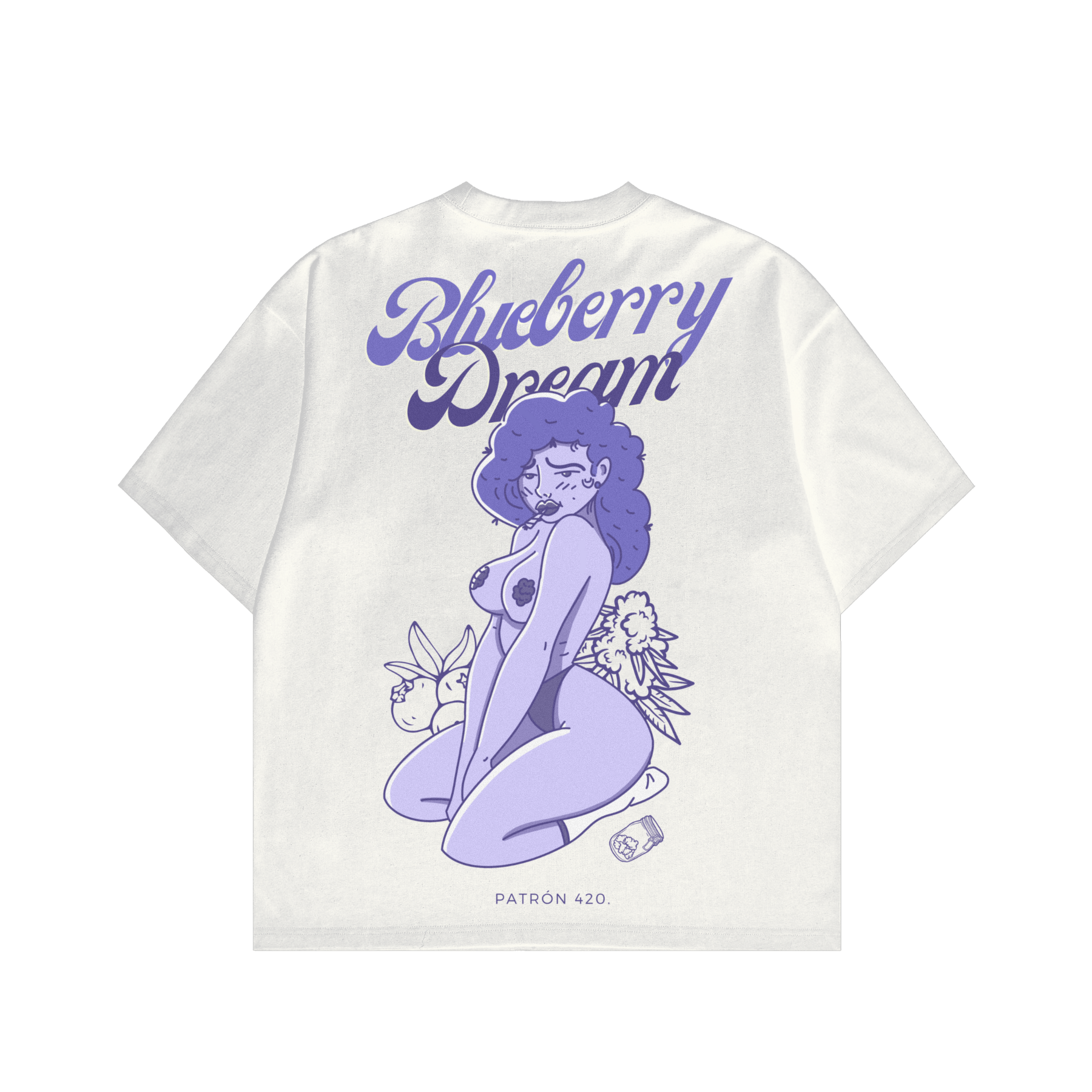 Camiseta Blue Berry Dream