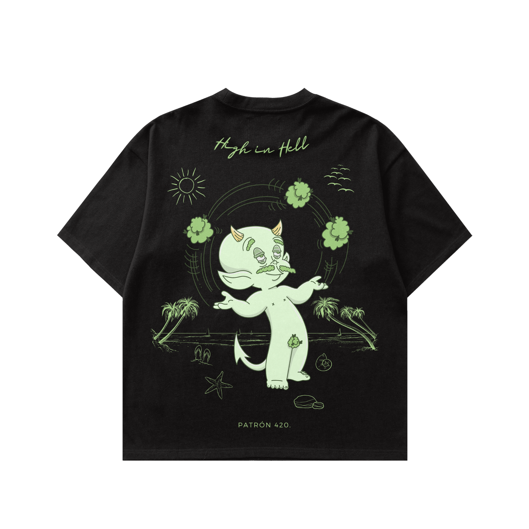Camiseta High In Hell BLACK EDITION