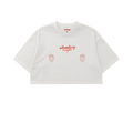 Crop top strawberry blanco
