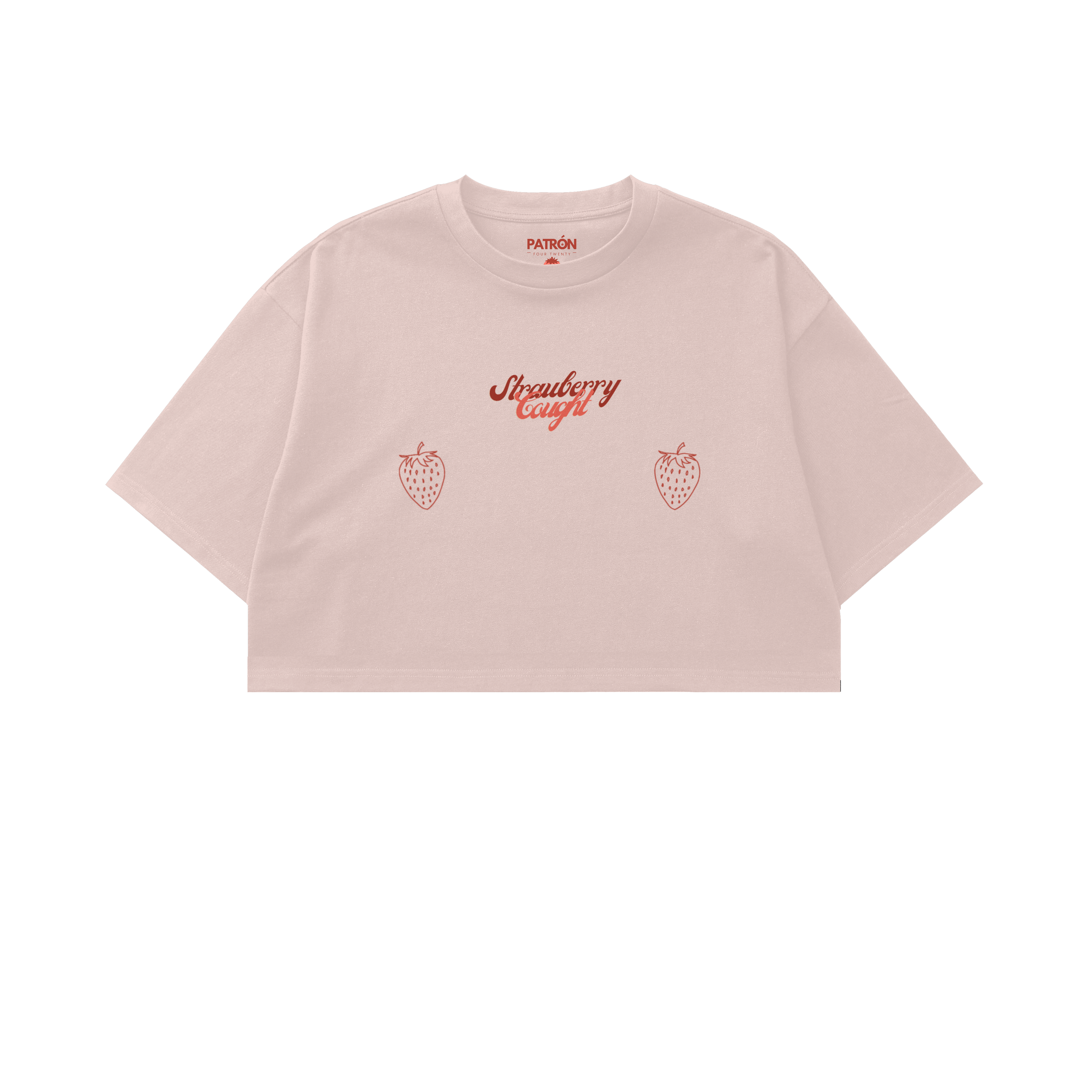 Crop top strawberry