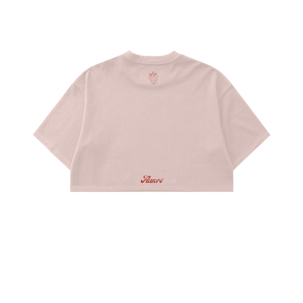 Crop top strawberry